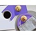 Juvale Purple Birthday Decorations, Plates, Cups & Napkins Set - 72 Pieces, Serves 24, 9In Plates, 6.7Oz Cups, 6.5In Napkins, Solid Purple - Party Supplies