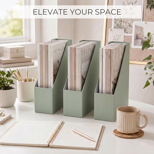 Beautiful Magazine Holder Set Of 3 ...