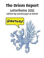 The Briem Report: Letterforms 2022 1934227528 Book Cover