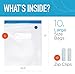 OUII Reusable Sous Vide Bags – 20 BPA-Free Quart and Gallon Size – Freezer Safe Vacuum Sealer Food Storage – Compatible with Joule, Anova, and All Sous Vide Machines