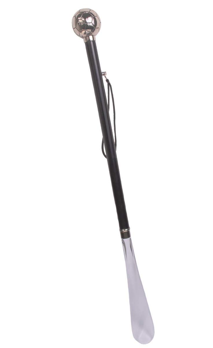 Delfa , Calzascarpe Unisex – Adulto Nero nero/argento ca. 70 cm