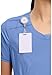 Cherokee Infinity Scrubs for Women Round Neck Scrub Top with 3 Pockets & 360° Stretch 2624A, M, Ciel