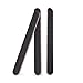 JOVANA Black Board Nail File Manicure Tool 100/180 Grit -3 Pack