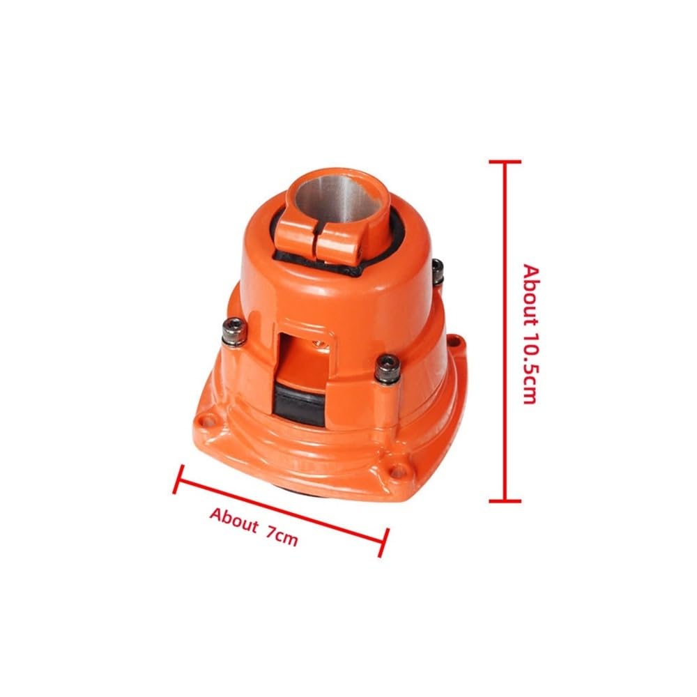 Conector de Tambor Embrague Cuadrado 4T 9T, Carcasa transmisión estriada, Accesorio Compatible con desbrozadora césped 143R 543R G45(Sliver 28XSquare)