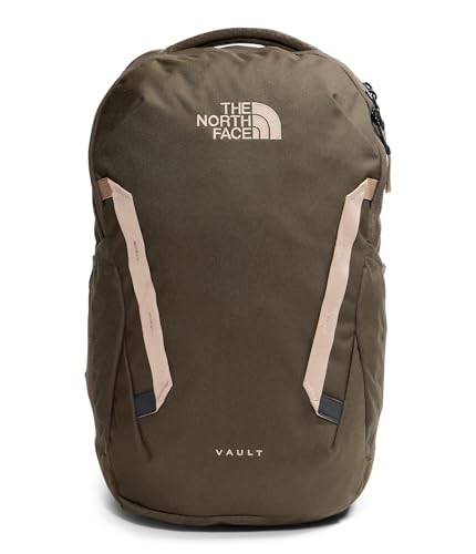 Image of The North Face Vault Everyday Laptop Backpack - Commuter Travel Bag, Water-Repellent Finish, Spacious Compartment, Dark Chestnut /Garnet, One Size