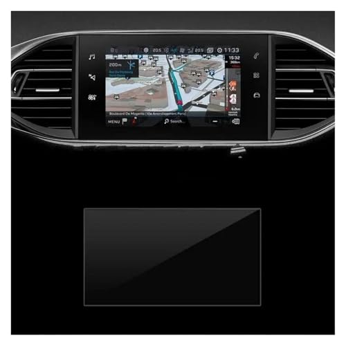 Verre trempé navigation GPS Peugeot 308 408 508 9.7