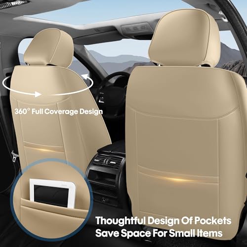 Housse de siège auto Ram beige pour siège avant AOOG - 2