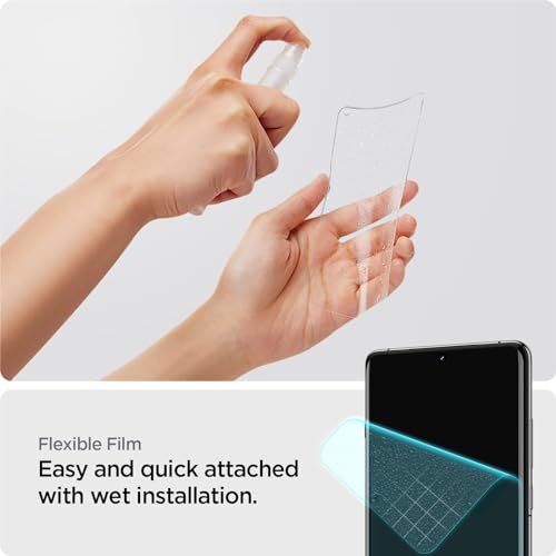 Image of Spigen Thermoplastic Polyurethane Neoflex Film Screen Protector Guard For Oneplus 12 Smartphone (2 Pack)