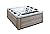 Comfort Hot Tubs - 6 Person Luxury Outdoor Portable Spa - 44 Jets - above Ground Hot Tub