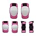 Runsmooth Equipo Protección para Niños/AdultosProtectores Muñeca Las Almohadillas Codo Equipo Protección Profesional 6Pcs Juego Almohadillas Seguridad para Patinaje sobre Ruedas, Ciclismo