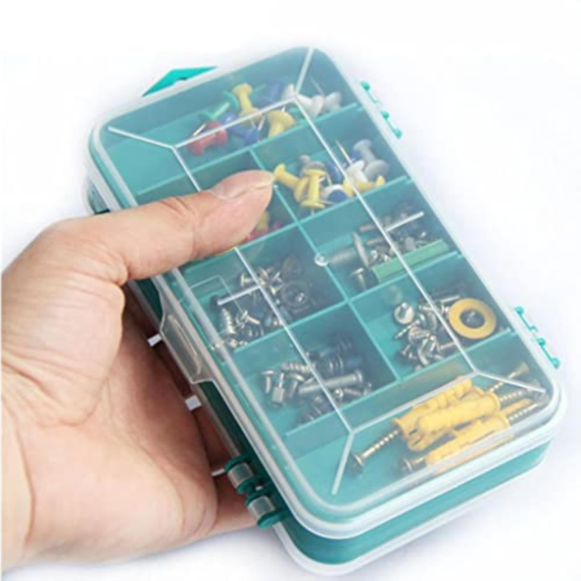 Portable Plastic Storage Box Case for Jewellery Tools