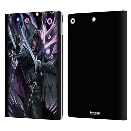 Étui Dragon Age Lucanis iPad 10.2 évitez les rayures avec ce portefeuille stylé