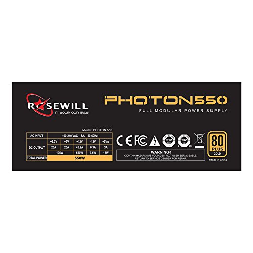 Build My PC, PC Builder, Rosewill PHOTON-550