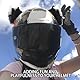 QOCUILC Katzenohren für Helm,Motorrad Helm-Ohren Katzenohren Dekoration niedliches Helmzubehör für Fahrradhelm, Ski-Helm, Motorradhelm, Snowboardhelm Lustiges Tier Design Motorradhelm Zubehör