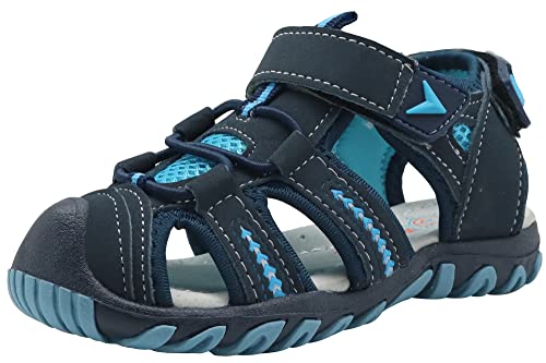 Apakowa Kids Toddler Boys Soft Sole Close Toe Sport Beach Water Sandals by Apakowa - Used condition - US$16.32
