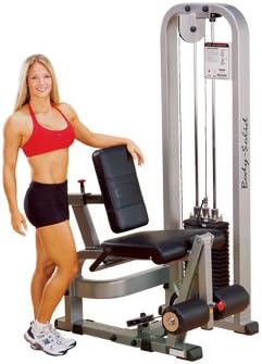 SLE200G Leg Extension Machine with a 310 lb Weight Stack