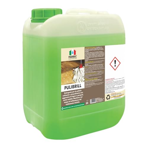 MARBEC PULIBRILL 5LT Detergente concentrato specifico per pavimenti in legno e parquet
