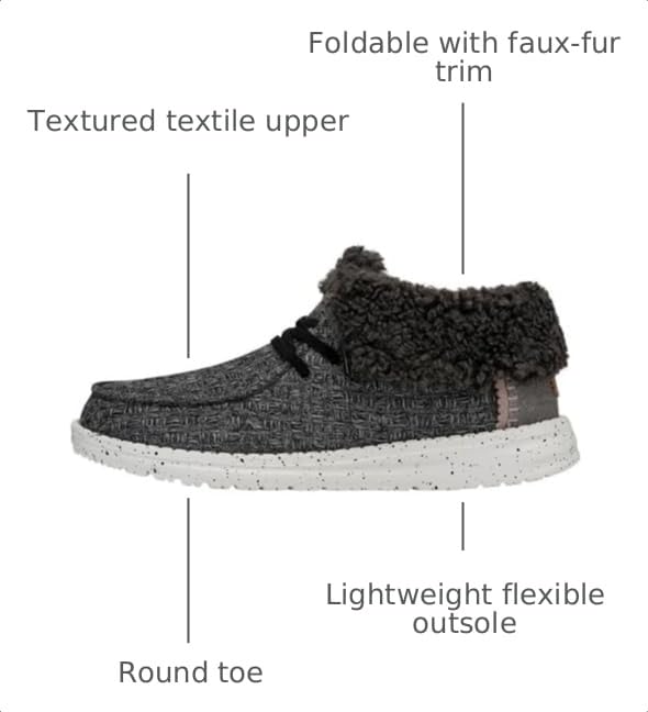 Image of HEYDUDE Wendy Stitch Cozy Fold Boot
