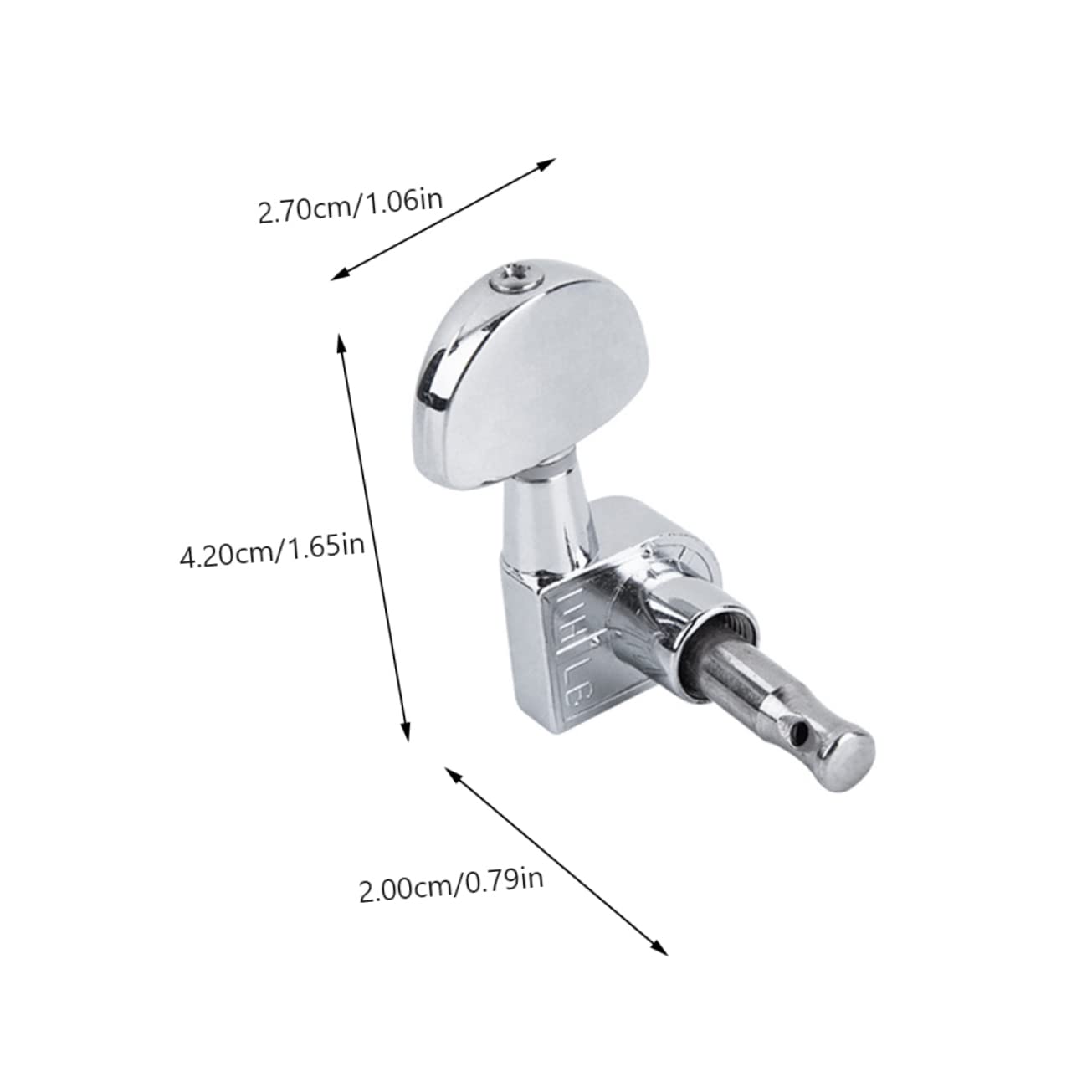 BIUDECO 6Pcs Guitar String Winder Durable Electric Winder for Changes Guitar Bass Ukulele More Comfortable Handle for Easy Use