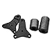 HTTMT MT219-063-CN Carbon No Cut Frame Slider Crash Protector Compatible with 2011-2020 Suzuki Gsxr 600 750