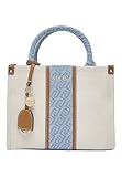 PORTABILITÀ VERSATILE — Dotata di due manici rinforzati per portarla a mano e di una tracolla regolabile e rimovibile, questa borsa offre il massimo comfort adattandosi perfettamente alle diverse esigenze di stile.