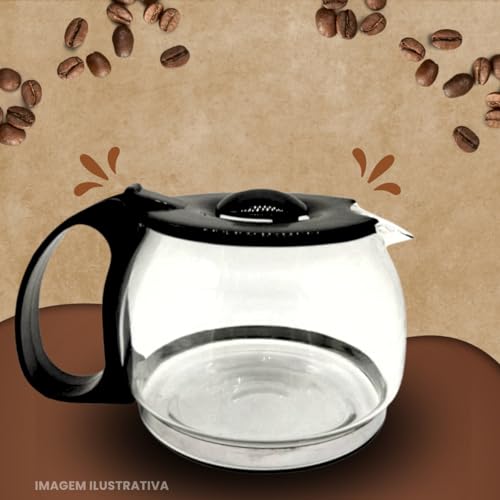 Jarra De Vidro Reposição Para Cafeteira Arno Perfectta 12 Xícaras