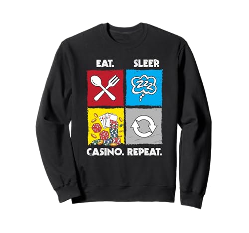 Eat Sleep Casino ���s�[�g �M�����u�� �|�[�J�[�`�b�v �_�C�X �g���[�i�[