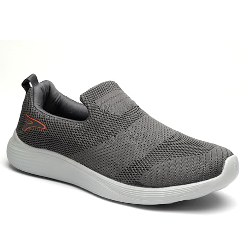 Image of Action | Athleo | WALKER-116 | Men's | Slip-On | Walking | Shoe | Breathable | Flexible | Lightweight | Comfortable | Sports | Shoes