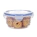 35.5oz Plastic Food Storage Container with Lid, Airtight Round Salad, Fruit Bowl