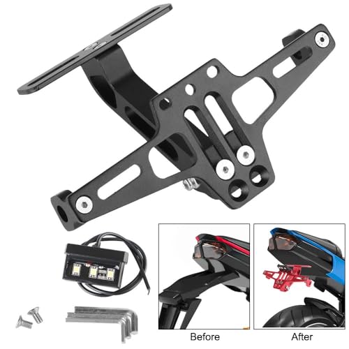 Support plaque Benelli TNT 600 avec LED 2014-2026
