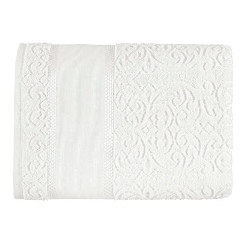 Toalha de Banho Para Bordar Karsten Melina Ii Branco
