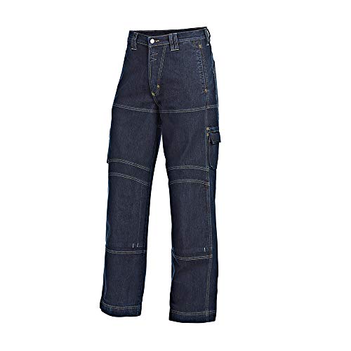 BP 1888-038-04-53 Arbeitshosen, 350,00 g/m² Baumwolle mit Stretch, tiefblau, Stein ,53