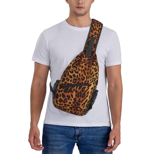 Bolso cruzado tipo bandolera estampado leopardo para mujer miniatura 7