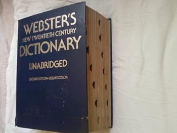 Hardcover Webster's New Twentieth Century Dictionary (Unabridged) from Hibiscus Express (U Book
