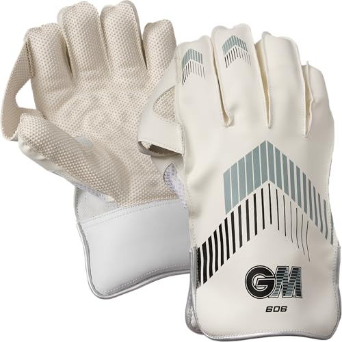Gants de gardien de cricket à picots GM 606 pour un grip maximal au guichet