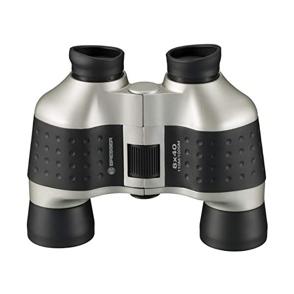 Bresser Fernglas 8x40 Porro mit Mitteltrieb, robuster Gummiarmierung, Stativanschlussgewinde und vollvergüteter Optik… – Bild 4