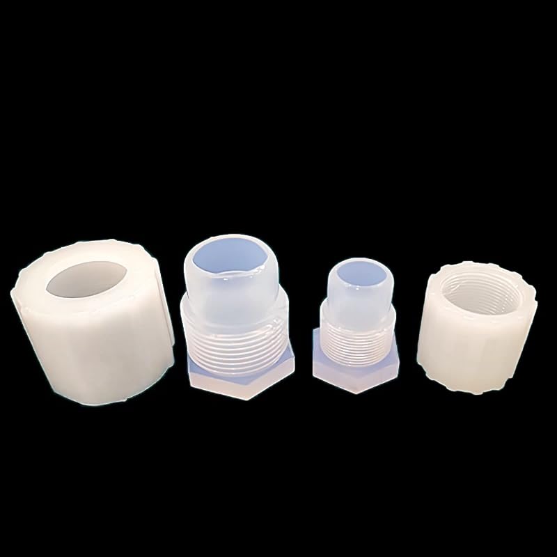 Tapón acampanado PFA - Tapón de sellado de tuberías de plástico for uso en laboratorio - Paquete de 1(1in(25.4x22.2mm))