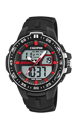 Orologio Analogico-Digitale Quarzo Uomo con Cinturino plastica