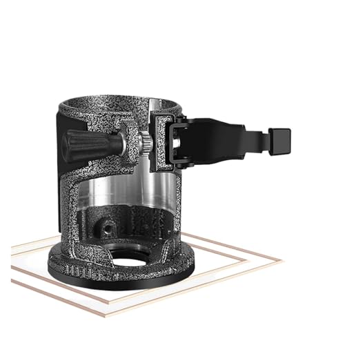 Protection anti-poussière pour défonceuse et machine à rogner avec base de 65 mm - 2