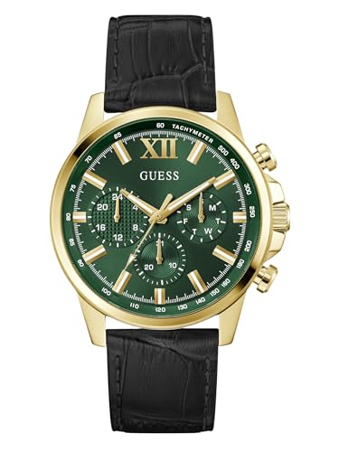 Image of GUESS Walker Analog Watch for Men with Round Dial & Water Resistant Man's Wrist Watches