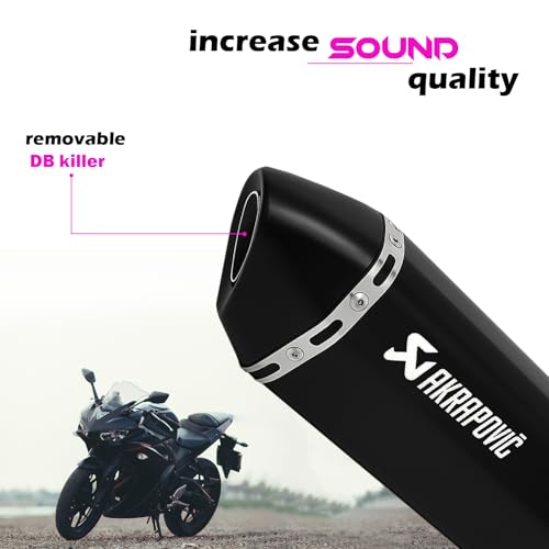 Vagary Store Vagary Akraphovic Exhaust Silencer Black - Image 4