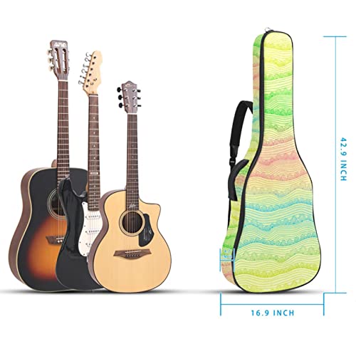 Housse de protection en éponge épaisse imperméable pour guitare acoustique électrique basse classique, Multicolore 10… - Les Beatles, Paul McCartney, John Lennon, RIngo Starr, George Harrison Housse de protection en éponge épaisse imperméable pour guitare acoustique électrique basse classique, Multicolore 10… – Image 6