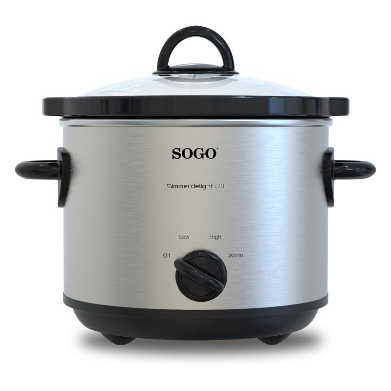 COCEDOR LENTO SOGO OLL-SS-10705 3L 170W 3 FUNCIONES