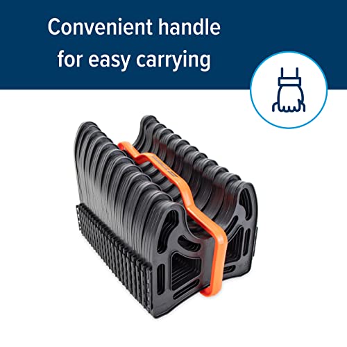 Camco 20-Foot Sidewinder Rv Sewer Hose Support | Features A Lightweight, Flexible, And Durable Frame | Curves Around Obstacles | Black (43052) #TOP6