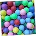 HONMEET 40mm Pong Balls 100pcs Mixed Balls Great for Entertainment Raffles and Game Nights Sturdy Plastic Material