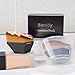 Premium Foundation Brush, Beauty Blender Brushes for Blending Liquid Hexagon Face Blush Liquid Powder Foundation Brush with Protective Case