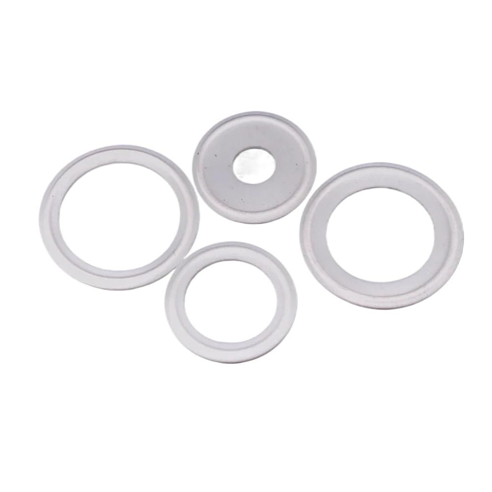 zorfar PTFE Tri Clamp Sanitary Silicone Sealing Gasket Strip Ring Homebrew For Diopter Ferrule(32x50.5mm)