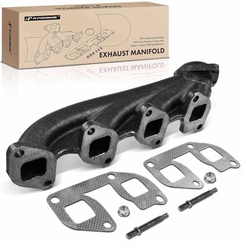A-Premium Left Side Engine Exhaust Manifold Kit W/Gaskets & Studs ...