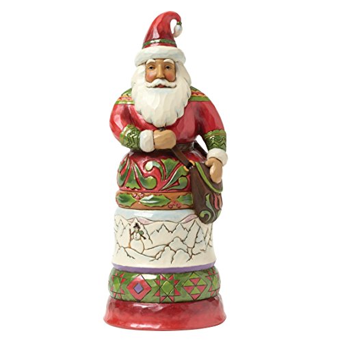 Jim Shore Heartwood Creek Regal Santa Stone Resin Figurine, 9.5”