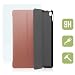 Produktbild humblebe Smarte Hülle mit weichem Inlay und Standfunktion für 10.2" Apple iPad 2019 (7) inkl. Panzerfolie aus Glas in Rosegold [passend für A2197, A2200, A2198]